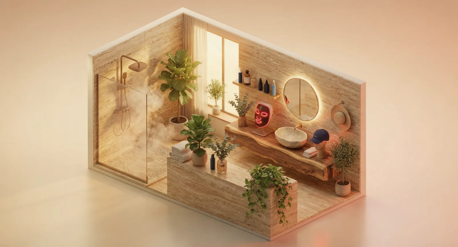 isometric bathroom